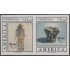 Upaep 1989 1459/60 Venezuela Variety Sin dentar impeforated