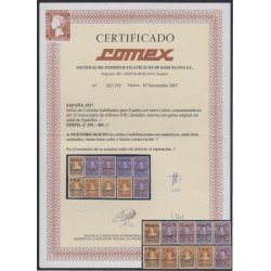 España Spain 392/01 1927 Colonias Cruz Roja Red Cross Alfonso XIII MNH España Spain 392/01 1927 Colonias Cruz Roja Red Cross Alfonso XIII MNH