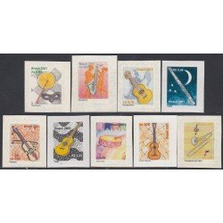 Brasil Brazil 2721/29 2001 Serie Corriente. Instrumentos Musicales MNH Brasil Brazil 2721/29 2001 Serie Corriente. Instrumentos Musicales MNH