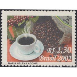 Brasil Brazil 2744 2001 Café de Brasil MNH Brasil Brazil 2744 2001 Café de Brasil MNH