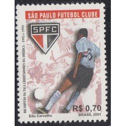 Brazil 2747 2001 Sao Paulo Fútbol Club MNH Brazil 2747 2001 Sao Paulo Fútbol Club MNH