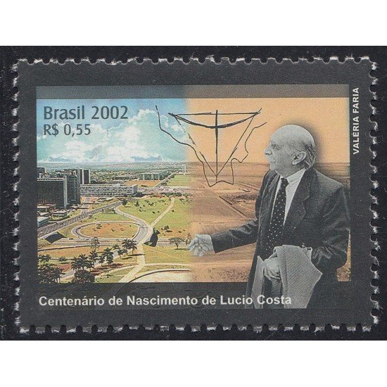 Brasil Brazil 2754 2002 Arquitecto Lucio Costa MNH