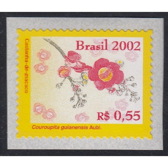 Brasil Brazil 2773 2002 Flores de la Amazonia MNH