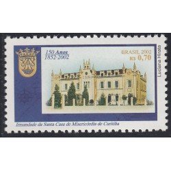 Brasil Brazil 2778 2002 150 Años de la hermandad de Santa Casa de Misedicordia MNH Brasil Brazil 2778 2002 150 Años de la hermandad de Santa Casa de Misedicordia MNH
