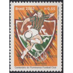 Brasil Brazil 2780 2002 100° del Fluminense Club MNH Brasil Brazil 2780 2002 100° del Fluminense Club MNH