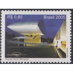 Brasil Brazil 2910 2005 Museo Oscar Niemeyer MNH Brasil Brazil 2910 2005 Museo Oscar Niemeyer MNH