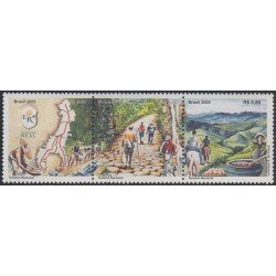 Brasil Brazil 2922/24 2005 La Ruta Real Turismo Internacional MNH Brasil Brazil 2922/24 2005 La Ruta Real Turismo Internacional MNH
