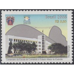 Brasil Brazil 2929 2005 100° años Escuela de Comandancia y Estado Mayor MNH Brasil Brazil 2929 2005 100° años Escuela de Comandancia y Estado Mayor MNH