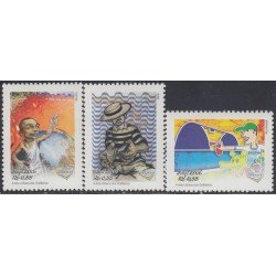 Brasil Brazil 2941/43 2006 Arte urbano Graffitis MNH Brasil Brazil 2941/43 2006 Arte urbano Graffitis MNH