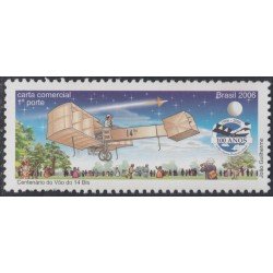 Brasil Brazil 2958 2006 Aviación. 100° del vuelo de Alberto Santos Dumont MNH Brasil Brazil 2958 2006 Aviación. 100° del vuelo de Alberto Santos Dumont MNH