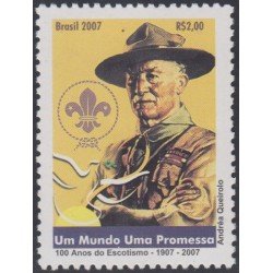 Brasil Brazil 2981 2007 100° de Scoutismo MNH Brasil Brazil 2981 2007 100° de Scoutismo MNH