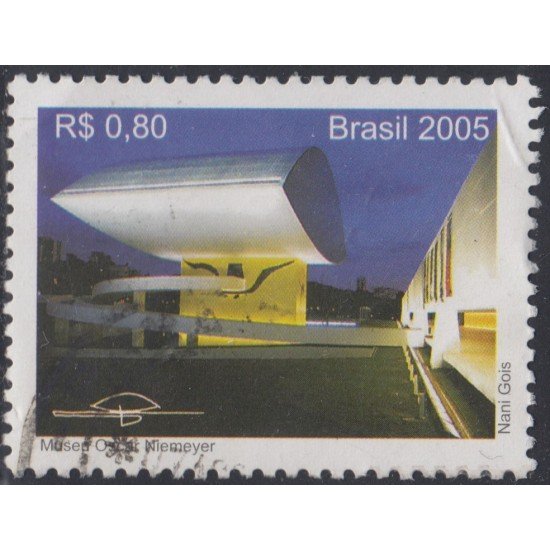 Brasil Brazil 2910 2005 Museo Oscar Niemeyer Usado Brasil Brazil 2910 2005 Museo Oscar Niemeyer Usado