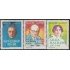 Brasil Brazil 2141/43 1993 Literatura brasileña Día del Libro MNH