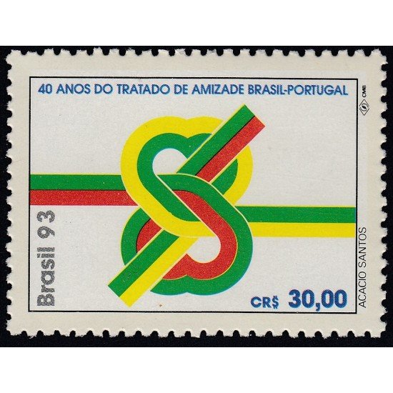 Brasil Brazil 2144 1993 Tratado de amistad entre Brasil y Portugal MNH
