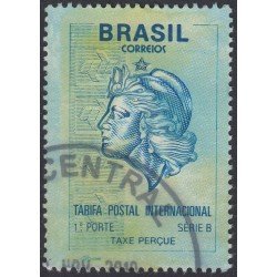 Brasil Brazil 2145 1993 Serie antigua Tarifa postal internacional Usado Brasil Brazil 2145 1993 Serie antigua Tarifa postal internacional Usado