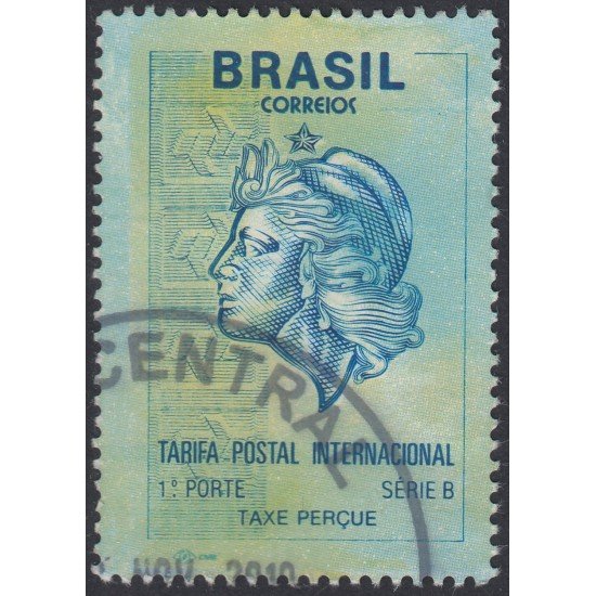 Brasil Brazil 2145 1993 Serie antigua Tarifa postal internacional Usado