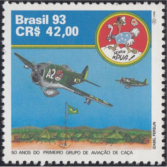 Brasil Brazil 2153 1993 1er grupo de aviación de la Caccia MNH