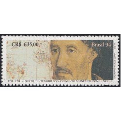 Brasil Brazil 2158 1994 Centenario nacimiento Don Enrique MNH Brasil Brazil 2158 1994 Centenario nacimiento Don Enrique MNH