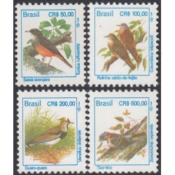 Brasil Brazil 2161/64 1994 Serie antigua pájaros Aves Birds MNH Brasil Brazil 2161/64 1994 Serie antigua pájaros Aves Birds MNH