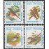 Brasil Brazil 2161/64 1994 Serie antigua pájaros Aves Birds MNH