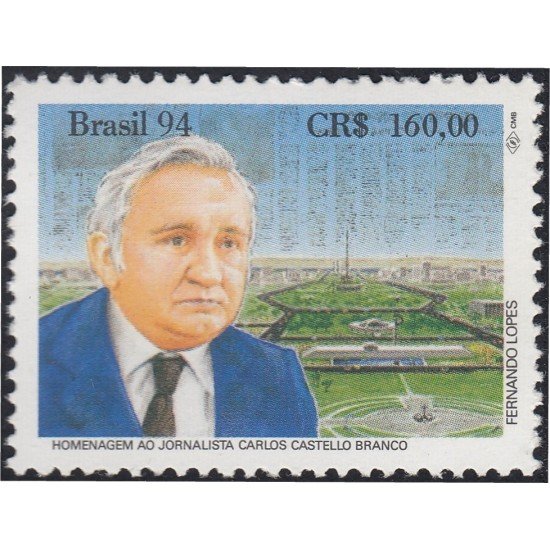 Brasil Brazil 2167 1994  Homenaje a Carlos Castello Branco MNH