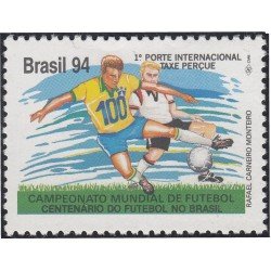 Brasil Brazil 2169 1994 100 Años de fútbol brasileño MNH Brasil Brazil 2169 1994 100 Años de fútbol brasileño MNH