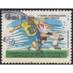 Brasil Brazil 2169 1994 100 Años de fútbol brasileño MNH Usado Brasil Brazil 2169 1994 100 Años de fútbol brasileño MNH Usado