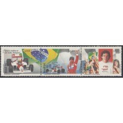 Brasil Brazil 2211/13 1994 Homenaje a Ayrton Senna MNH