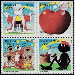 Brasil Brazil 2216/19 1994 Navidad Chritsmas MNH