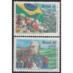 Brasil Brazil 2220/21 1995 Eventos históricos MNH