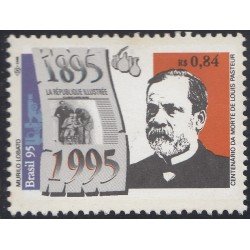 Brasil Brazil 2223 1995 Centenario de la muerte de Pasteur MNH