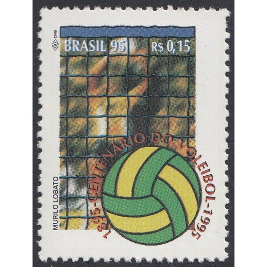 Brasil Brazil 2235 1995 Centenario del Voleibol MNH Brasil Brazil 2235 1995 Centenario del Voleibol MNH