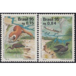 Brasil Brazil 2246/47 1995  Lubrapex 95 MNH