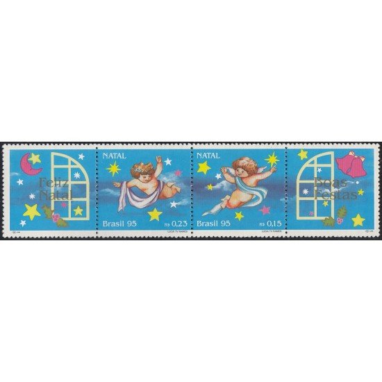 Brasil Brazil 2262/63 1995 Navidad Chritsmas MNH Brasil Brazil 2262/63 1995 Navidad Chritsmas MNH