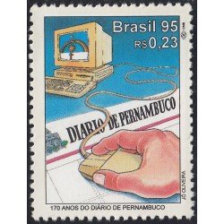 Brasil Brazil 2265 1995 170 Años del Diario de Pernambuco MNH