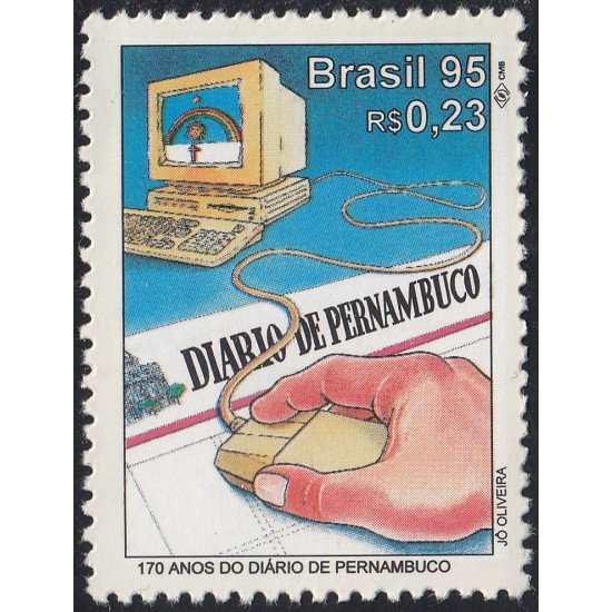 Brasil Brazil 2265 1995 170 Años del Diario de Pernambuco MNH Brasil Brazil 2265 1995 170 Años del Diario de Pernambuco MNH