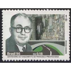 Brasil Brazil 2266 1995 Francisco Prestes Maia MNH