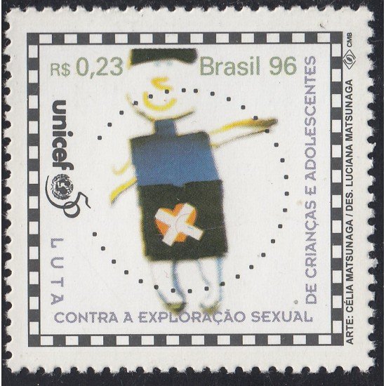 Brasil Brazil 2270 1996 50 Años de la UNICEF MNH