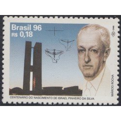 Brasil Brazil 2272 1996 100 Años del nacimiento de Israel Piñeiro da Silva MNH Brasil Brazil 2272 1996 100 Años del nacimiento de Israel Piñeiro da Silva MNH