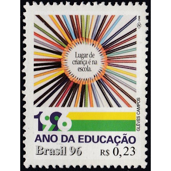Brasil Brazil 2287 1996 Año de la Educación MNH Brasil Brazil 2287 1996 Año de la Educación MNH