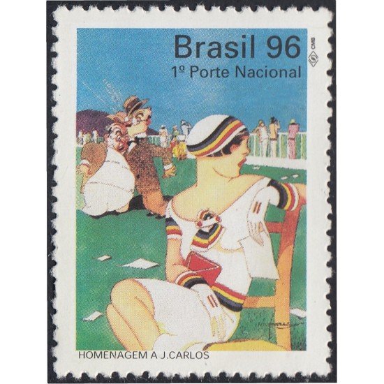 Brasil Brazil 2302 1996 Homenaje a J. Carlos Diseñador Humorístico MNH Brasil Brazil 2302 1996 Homenaje a J. Carlos Diseñador Humorístico MNH