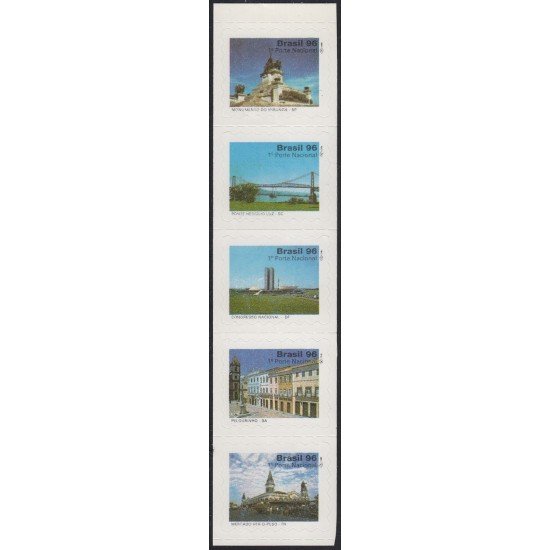 Brasil Brazil 2303/07 1996 Serie Antigua Turismo MNH