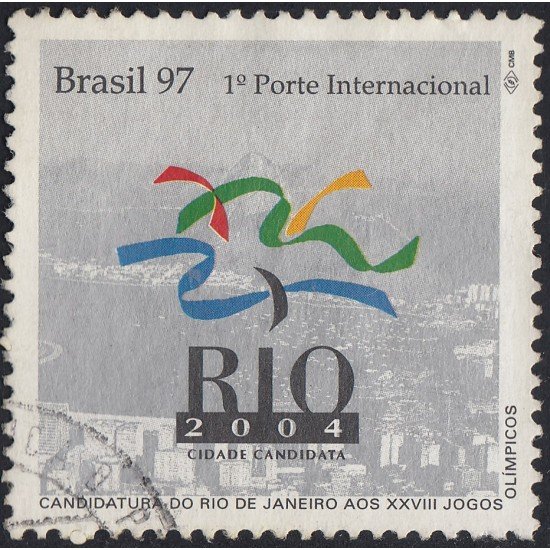 Brasil Brazil 2308 1997 Candidatura de Río de Janeiro a los 28º Juegos olímpicos Usado