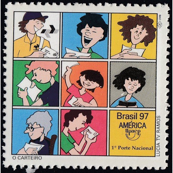 Brasil Brazil 2309 1996 América UPAEP para franqueo de correo interior MNH Brasil Brazil 2309 1996 América UPAEP para franqueo de correo interior MNH