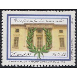 Brasil Brazil 2334 1997 Centenario de la academia Brasileña de letras MNH Brasil Brazil 2334 1997 Centenario de la academia Brasileña de letras MNH