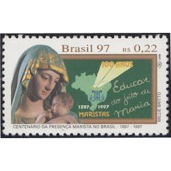 Brasil Brazil 2343 1997 Centenario de la presencia marista en Brasil MNH Brasil Brazil 2343 1997 Centenario de la presencia marista en Brasil MNH