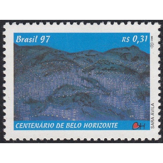 Brasil Brazil 2365 1997 Centenario de la Villa de Belo Horizonte MNH Brasil Brazil 2365 1997 Centenario de la Villa de Belo Horizonte MNH