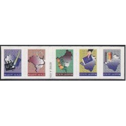 Brasil Brazil 2366/70 1997 Serie Antigua La ciudadanía  Carnet MNH