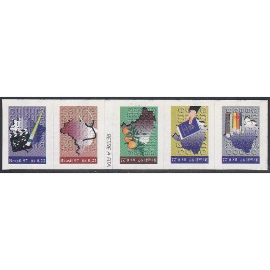 Brasil Brazil 2366/70 1997 Serie Antigua La ciudadanía  Carnet MNH