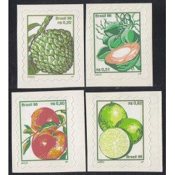 Brasil Brazil 2371/74 1998 Serie Antigua Frutas Fruits MNH